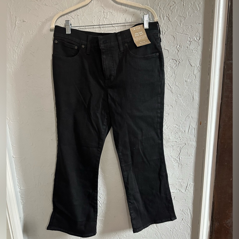 NWT Madewell kick out jeans